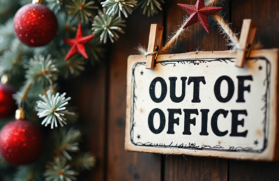 年末年始休業のお知らせ